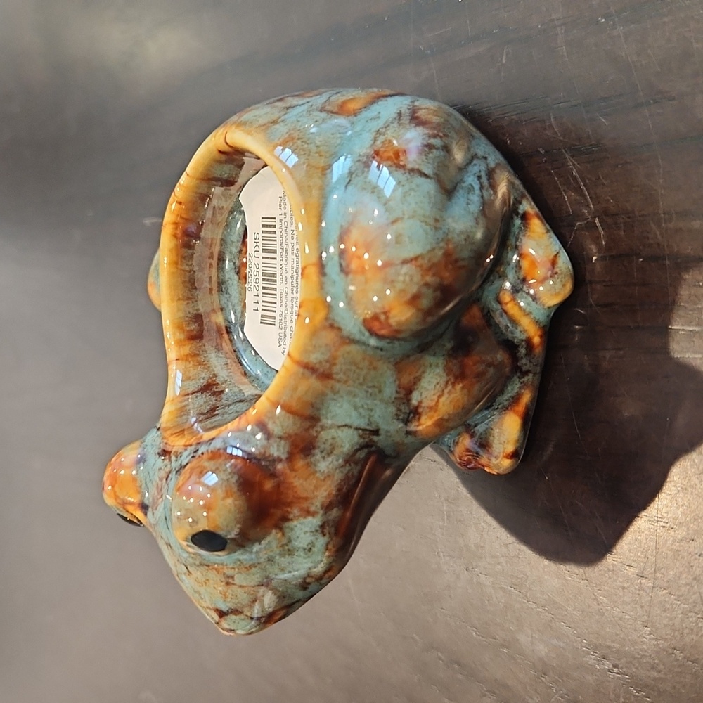 PIER 1 Import Frog Tealite Holder, NEW - Picture 4 of 16